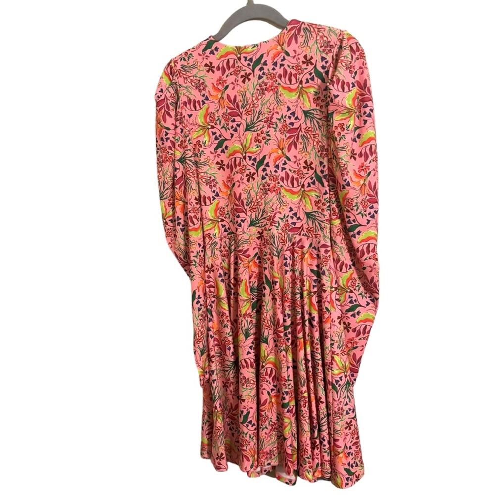 Hale Bob Los‎ Angeles Manila Jersey Floral Pink Dress XS - Picture 5 of 8